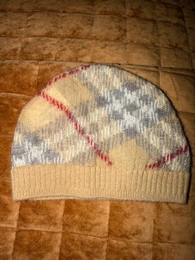 Authentic Burberry
Kid's Ginny Check Beanie, Size 0M-18M